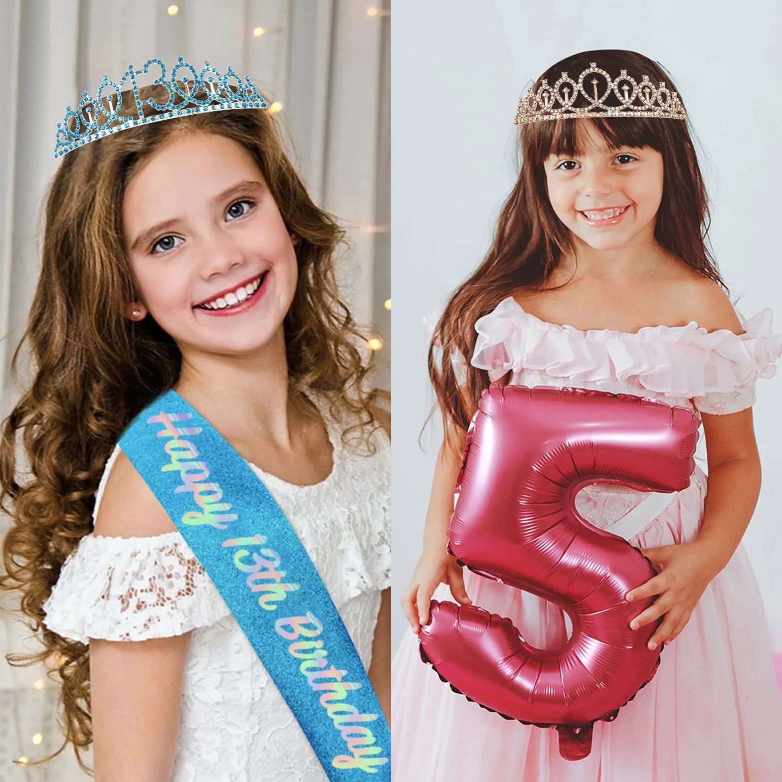 POPOYU Banda y Tiara de Reina de 70 Cumpleaños, Corona y Banda de Oro Rosa de 70 Cumpleaños para Ella, Decoraciones de Fiesta de 70 Cumpleaños para Mujeres, Accesorios de Fiesta, Conjunto de Disfraz