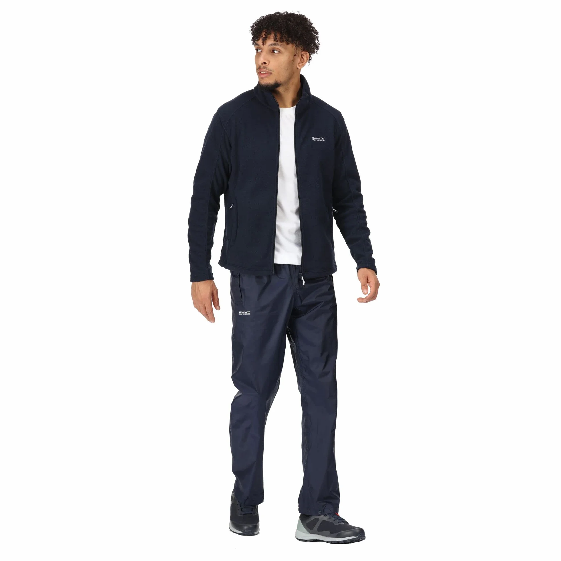 Regatta Pantalón Packaway Ligero, Impermeable Y Transpirable - Pantalones Hombre