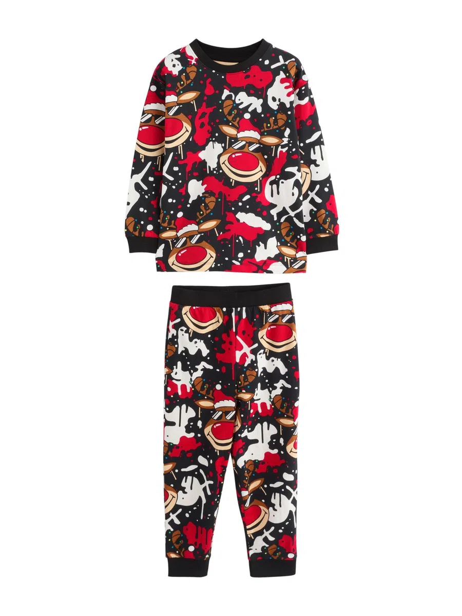 NEXT Niños Pantalón de Pijama con diseño navideño