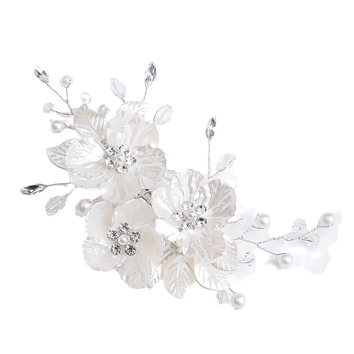 Tocado de boda para novia, accesorio para el pelo de novia, accesorio para el cabello para mujeres y niñas