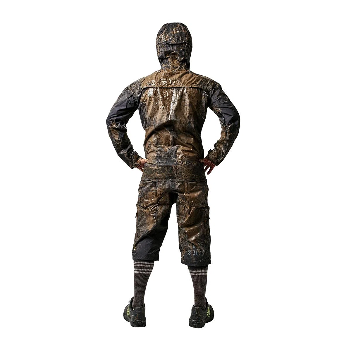 Onesie Dirtsuit Pro negro/amarillo