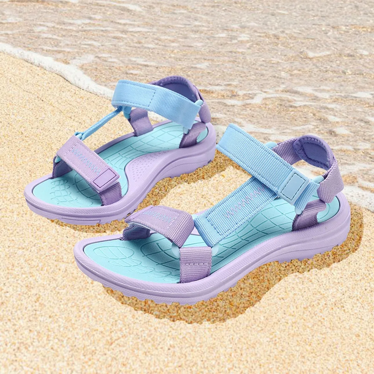 Sandalias de verano para niñas, unisex, para niños, T XLT 2, sandalias deportivas para la escuela