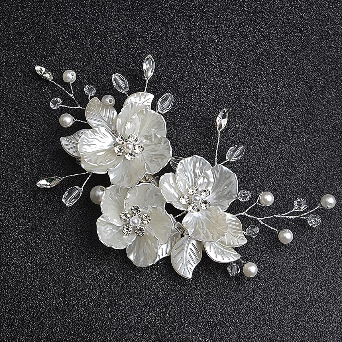 Tocado de boda para novia, accesorio para el pelo de novia, accesorio para el cabello para mujeres y niñas