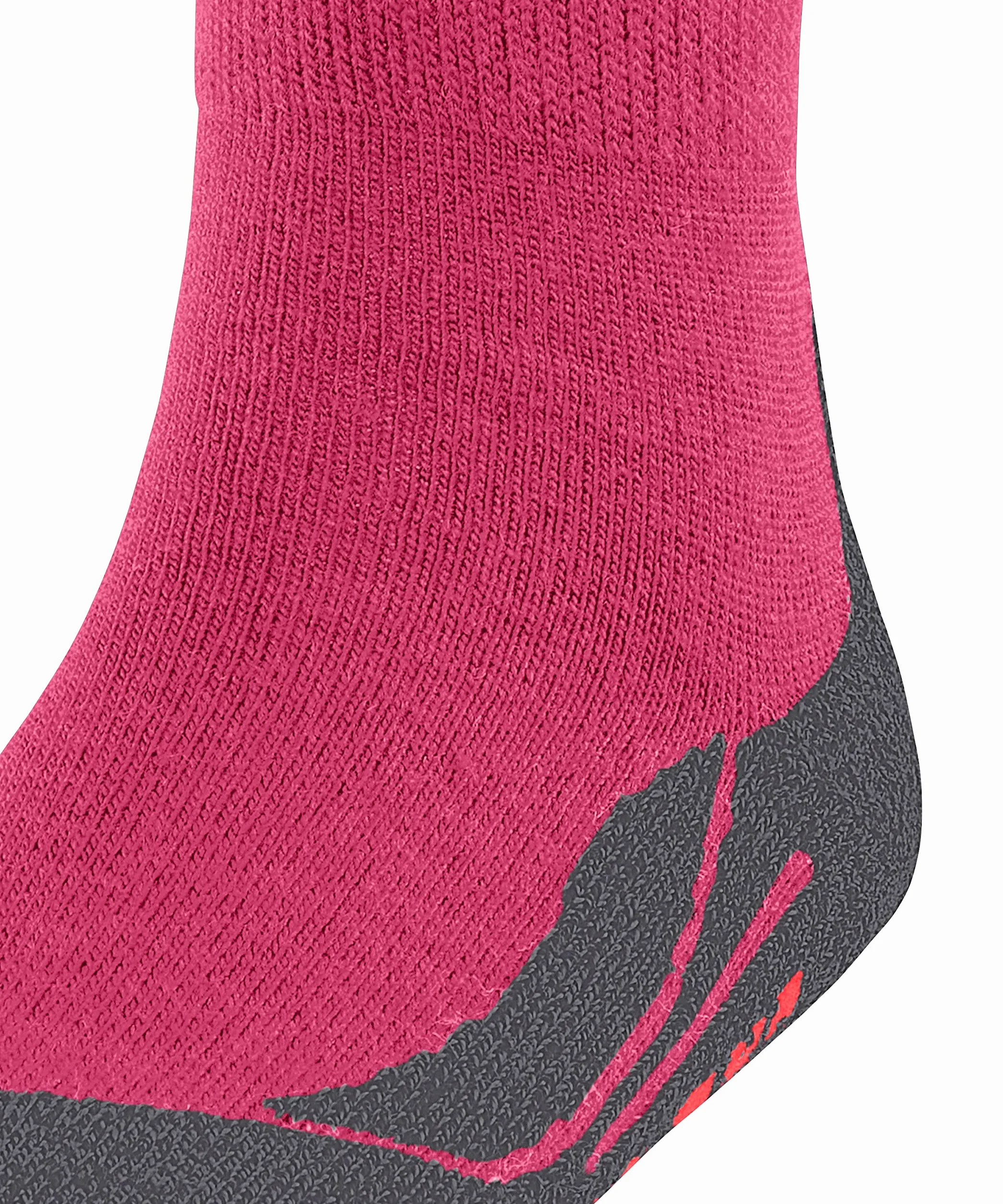 FALKE unisex niños TK2 Short calcetines para senderismo amortiguación media anti ampollas caliente transpirable secado rápido regulación del clima antiolores lana hilo funcional 1 par