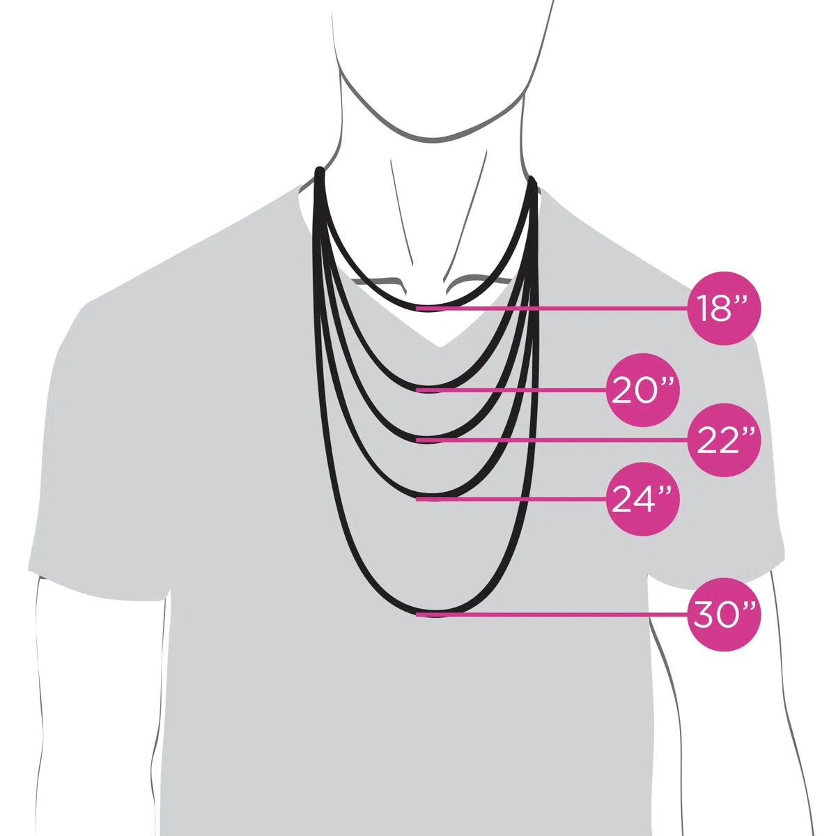 Bling Jewelry Collar de perlas de acero inoxidable 3mm chapado en negro para hombres adolescentes 18 mujeres 20 22 24 30 pulgadas