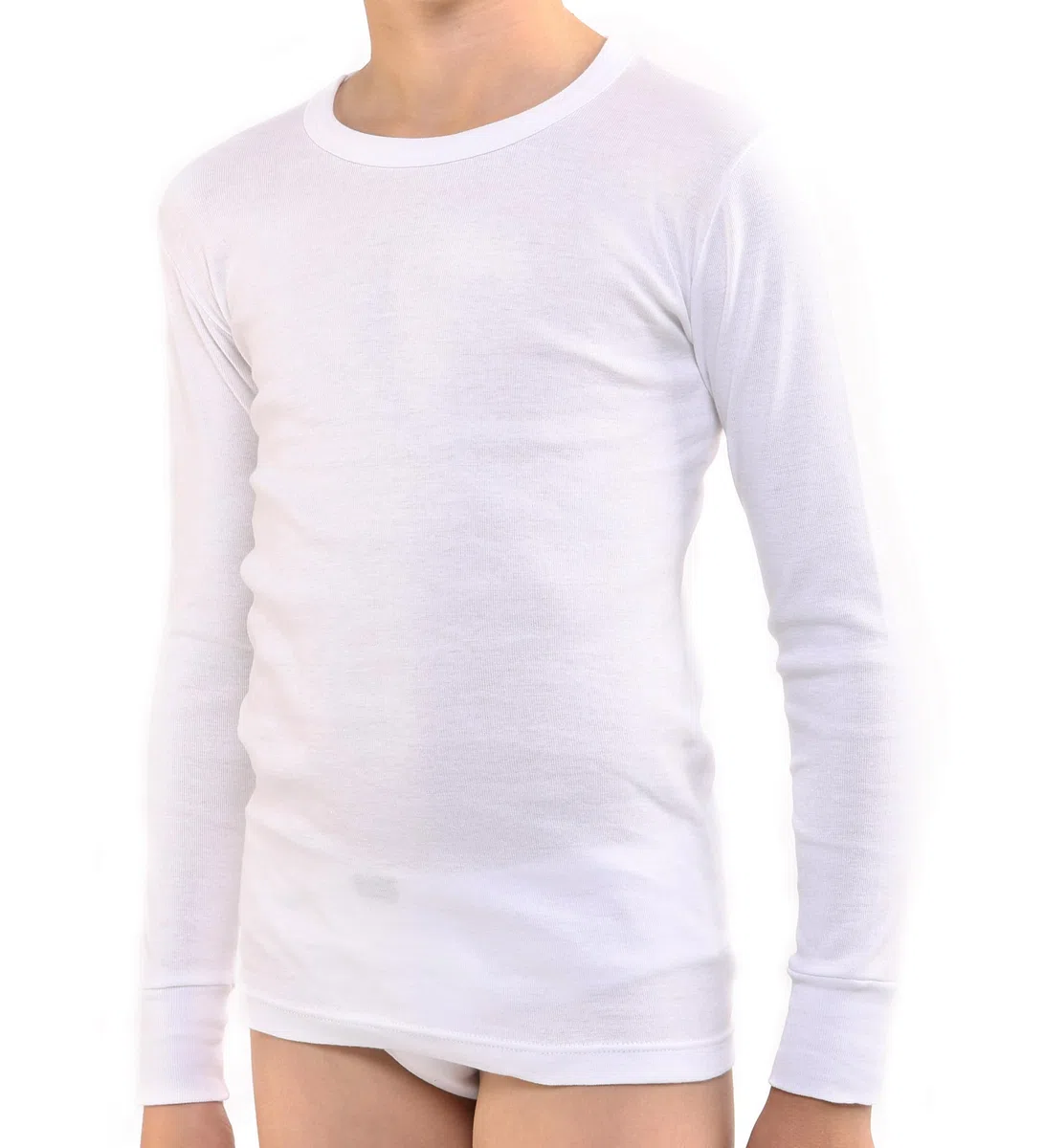FERRYS - 5184 - Camiseta Manga Larga Básica Niños - 100% Algodón Peinado - Fabricado en España