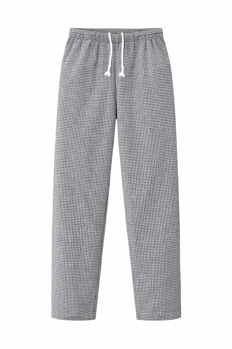Victory Pantalon Cocinero Cocinera Vichy Algodon Profesional Hosteleria Cordon Elastico Cinturilla Pinzas Comodo Trabajo Cocina Restaurante Bar Panaderia Pasteleria Serie 851-14