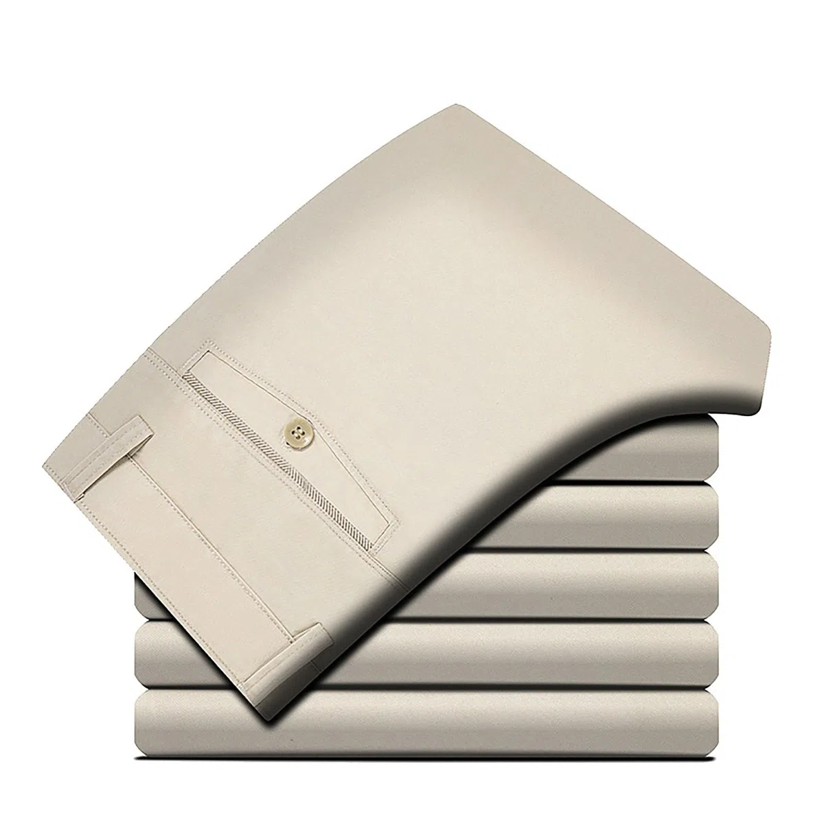 Pantalones de traje elegantes para hombre, largos, de algodón, corte recto, pantalones de negocios con bolsillos, parte delantera plana, para trabajo, camarero, hombre, pantalones formales