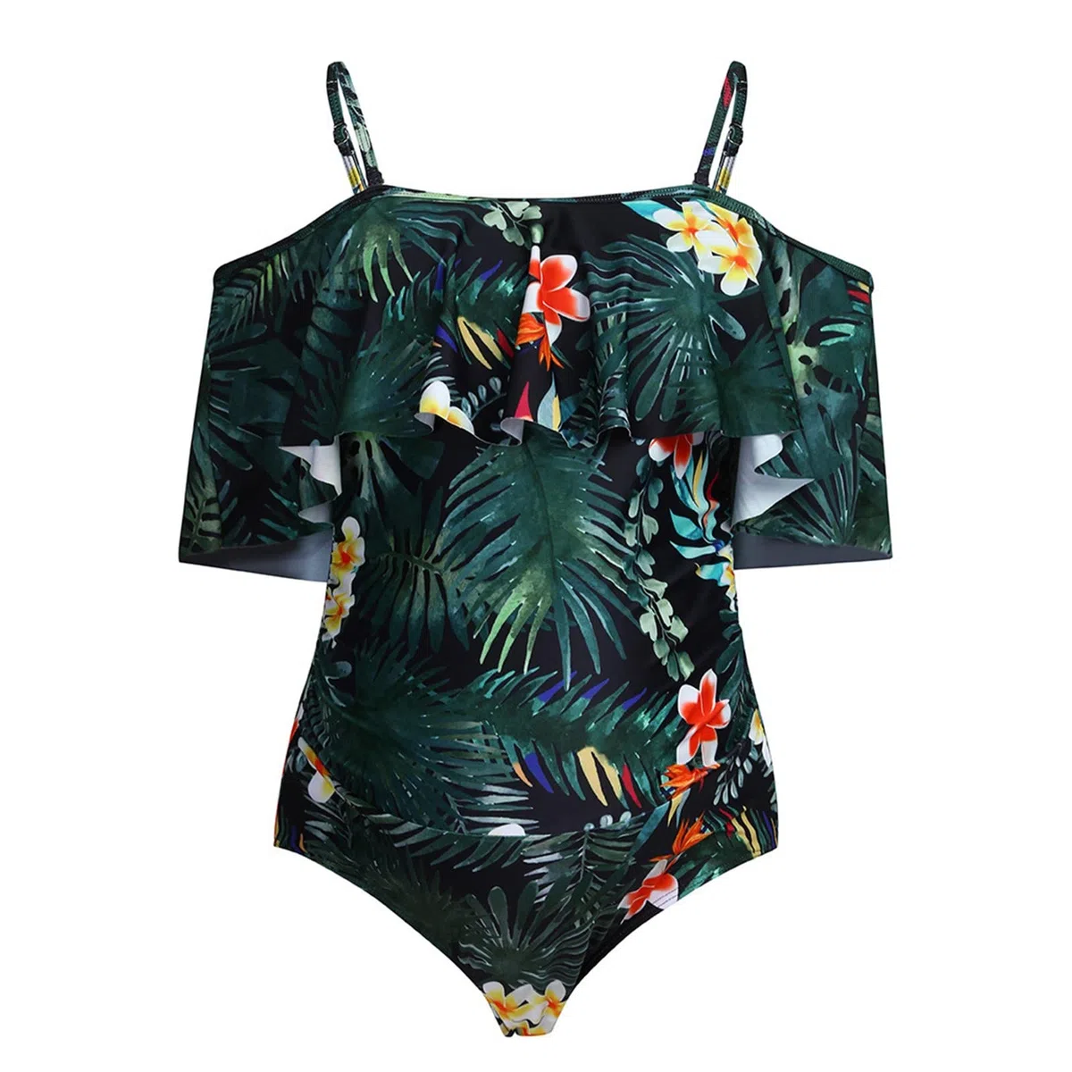 Maternity Tankinis Women Ruffles Leaf Bikinis Swimsuit Beachwear Pregnant Suit Bañadores De Mujer uctores Barriga