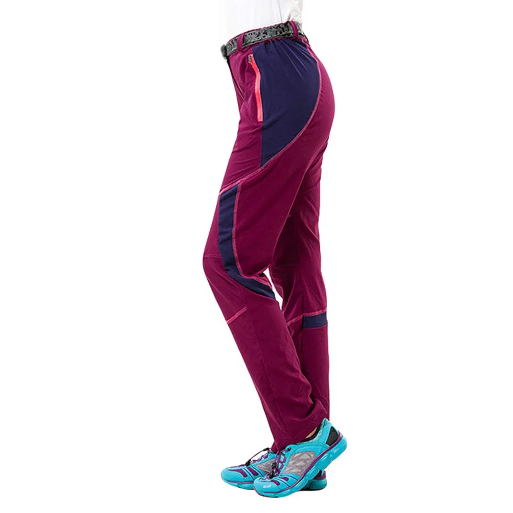 Unisex Ligero Pantalones Trekking Senderismo Impermeables Outdoor Transpirable Pantalones de Secado Rápido