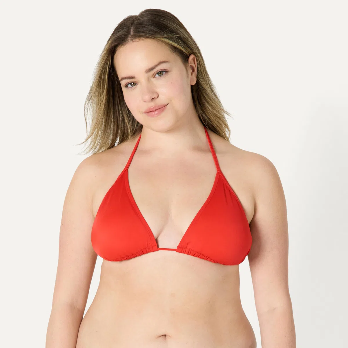 Amazon Essentials Mujer Parte de Arriba de Bikini de Triángulo