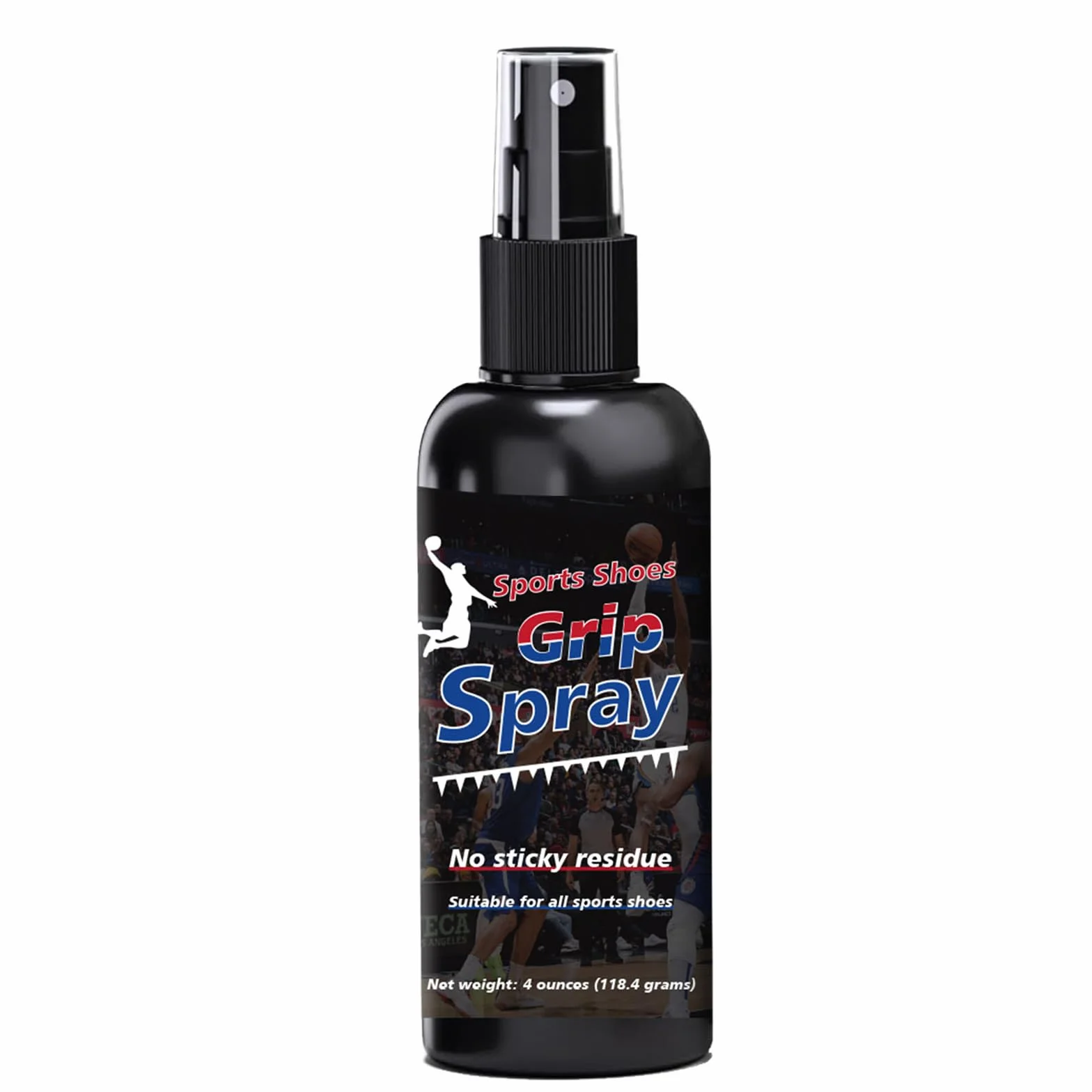 Spray de agarre para zapatillas de baloncesto 113ml, spray para zapatillas de baloncesto proporciona tracción, utilizado para limpiar y mejorar el agarre de las zapatillas de baloncesto