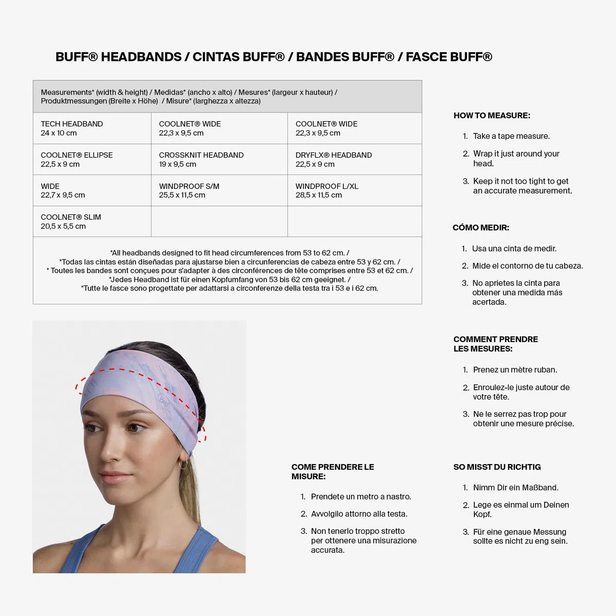 Buff®| Cinta Fastwick Comoda, Proteccion UPF50, Deporte, Elastica, Material Reciclado, Calidad, Regula Temperatura, Hombre Mujer