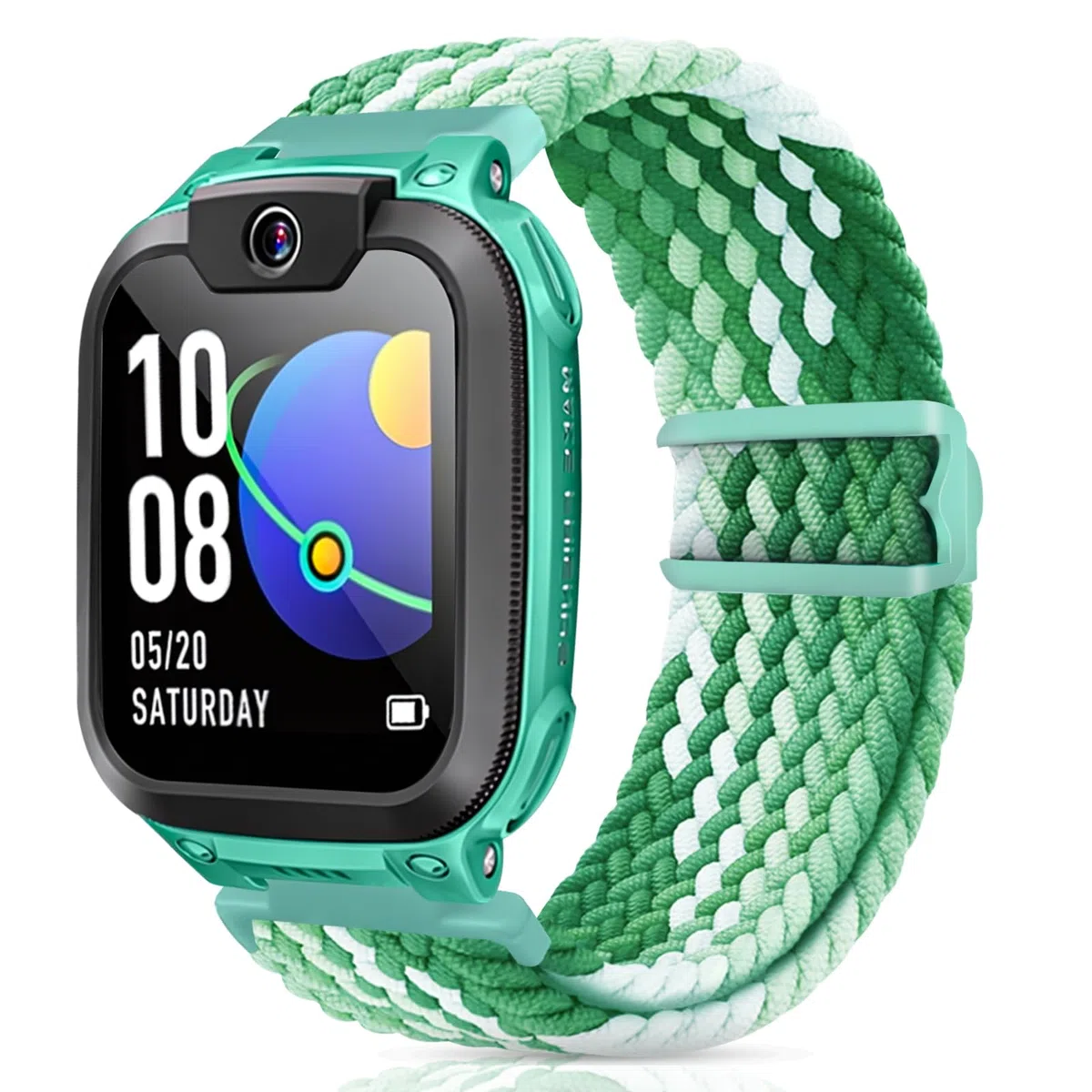 Pulsera infantil compatible con Watch Phone Z7/Z6/Z1, pulseras trenzadas de nailon para imoo smartwatch niños Z1/Z6/Z7 bandas de repuesto para niñas y niños