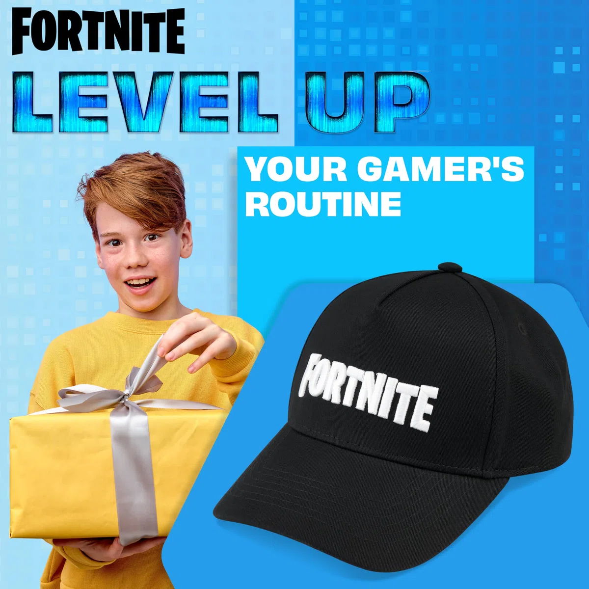 Fortnite Gorra Beisbol para Niño Adolescente Correa Ajustable Sombreros para el Sol con Visera Deportes Vacaciones Regalos Gamer