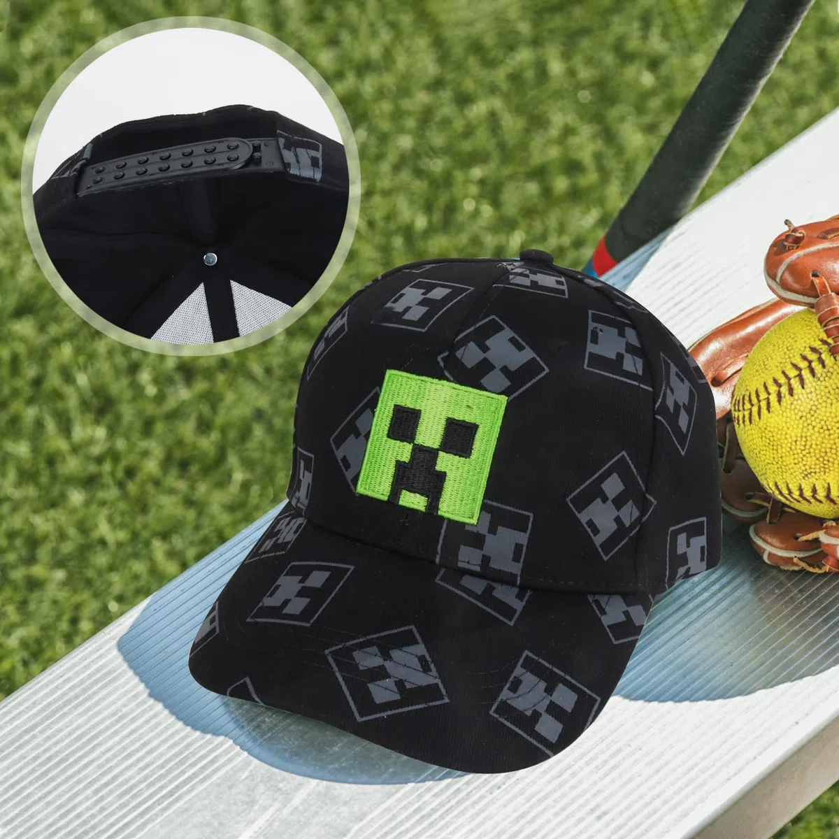 Gorras de Béisbol Niños, Creeper Gorra Ajustable de Algodón Transpirable Niño, Sombrero de Sol Niño Niña para Deportes, Exteriores y Uso Diario