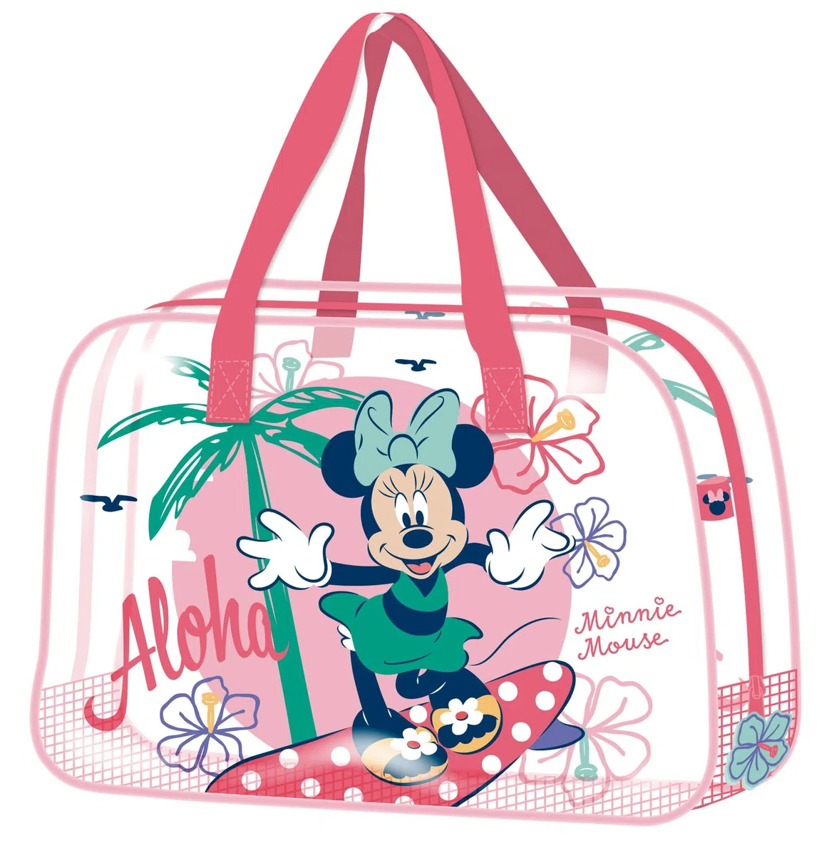 Bolsa de playa transparente – Minnie Mouse 35 x 50 x 24 cm