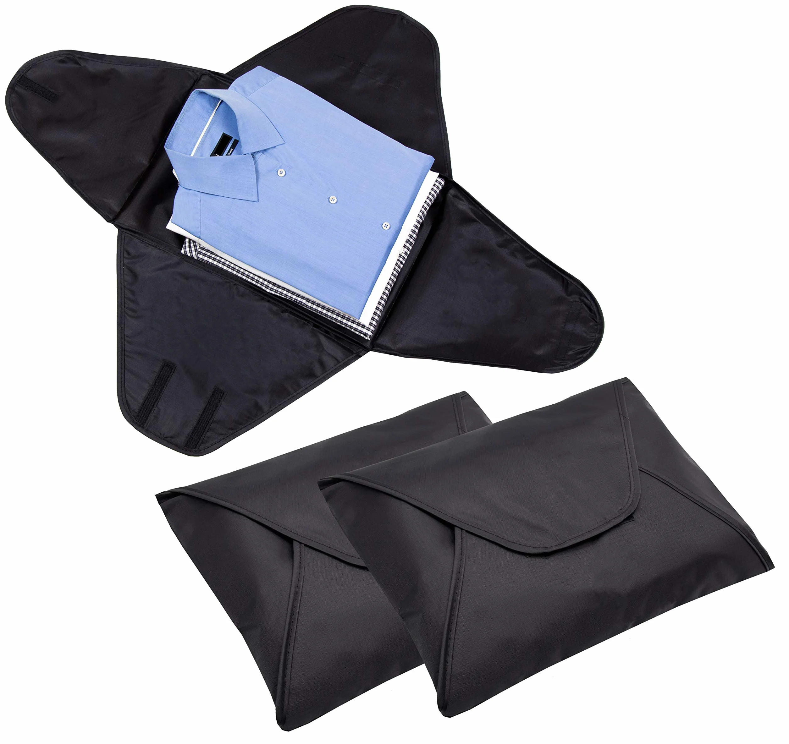 Zollner 3 organizadores de camisas para maleta, 43x30 cm, impermeables