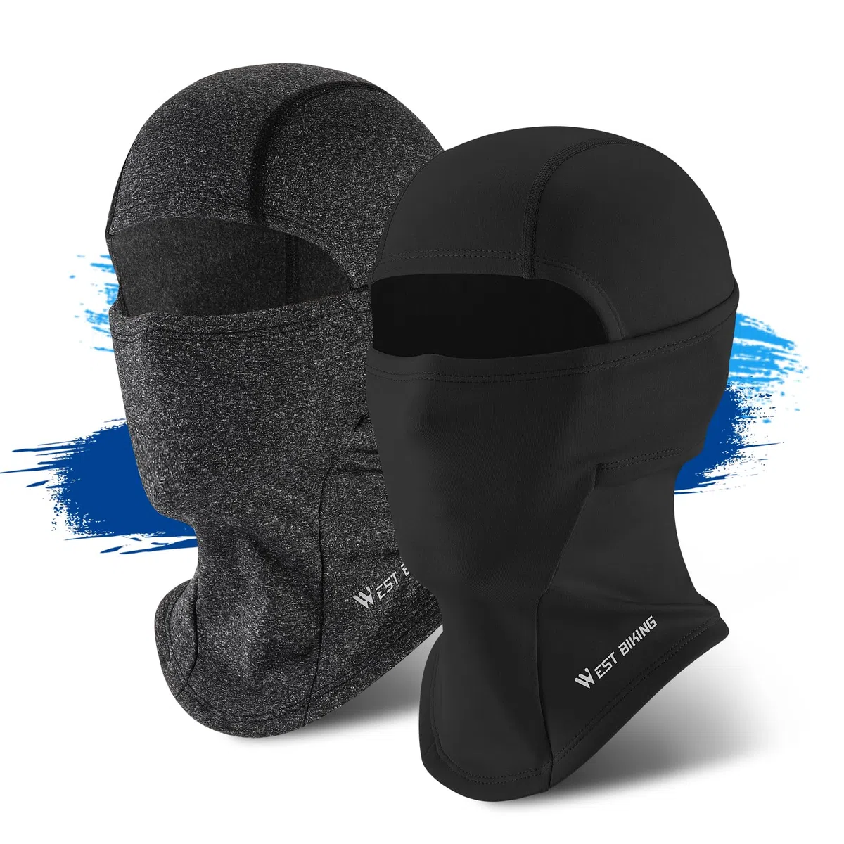 ICOCOPRO 2 pasamontañas para niños de invierno, pasamontañas cálido, a prueba de viento, máscara de esquí para niños y niñas, talla única (2 piezas)