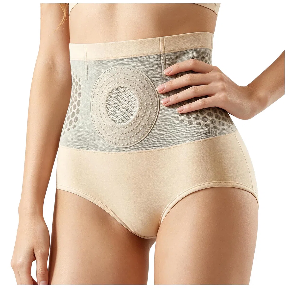 Genérico Pantalones Cortos termogénicos para Esculpir quemagrasas Pantalones Cortos moldeadores de Cuerpo con Control de Barriga de Cintura Alta para Mujeres para Uso Diario Pantalones de Yoga