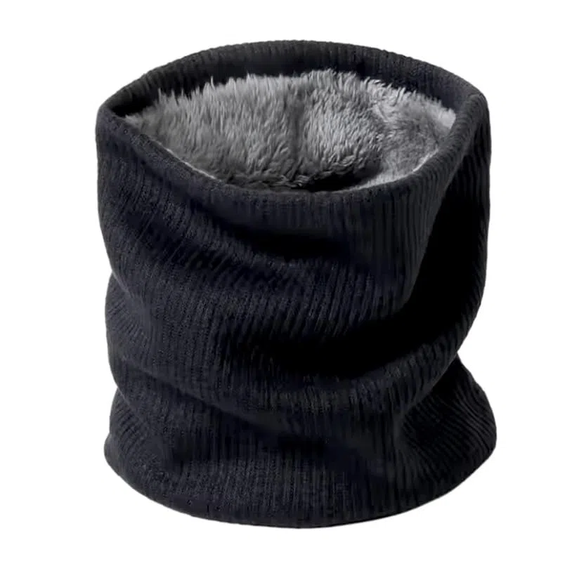 Braga cuello niños, Bufanda infantil, Braga niños invierno, Braga negra polar, Cubrecuellos forrado, bebes, Niños y niñas