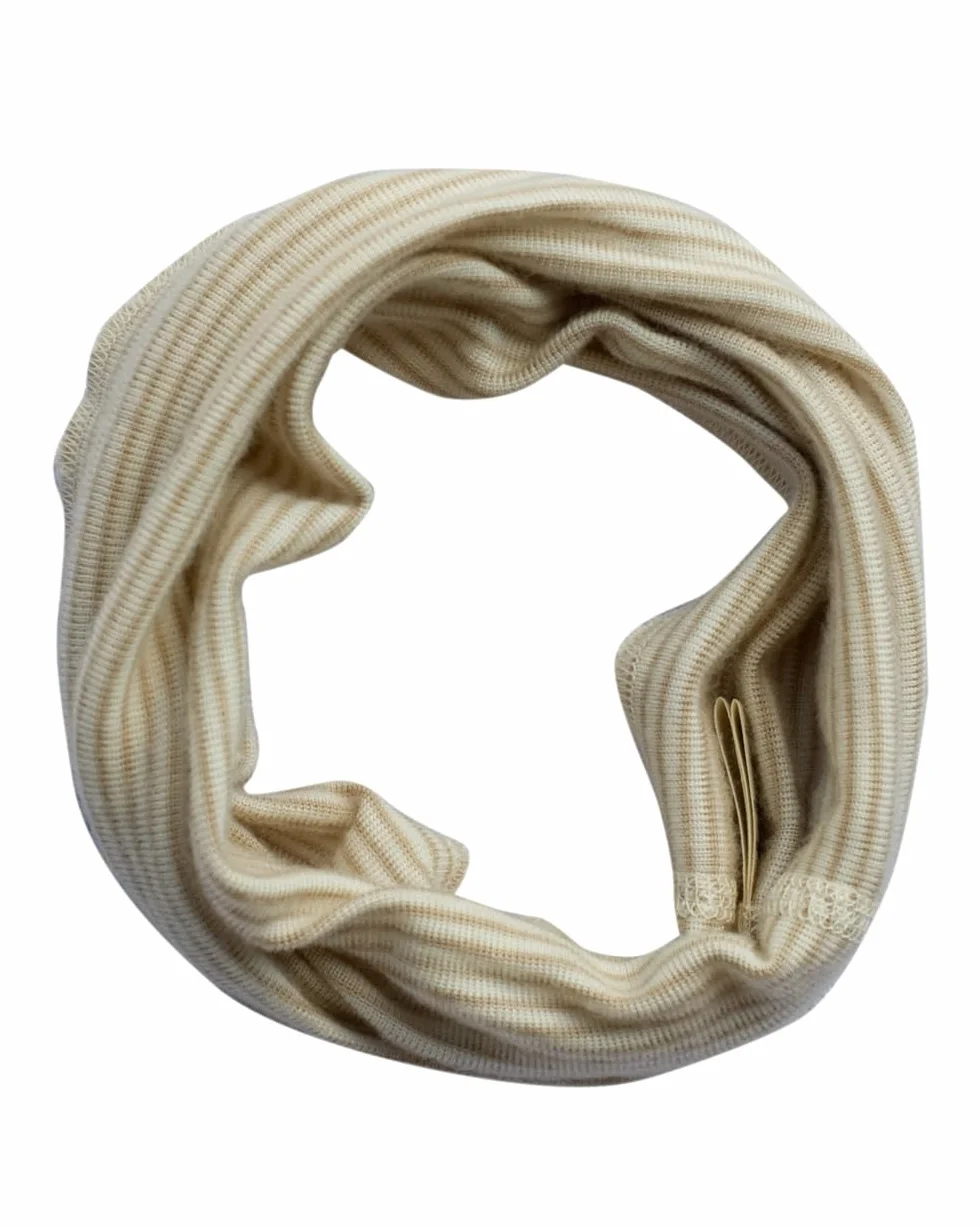 Lilano, Bufanda infantil de merino, 70% lana (kbT), 30% seda, 210 g/m²