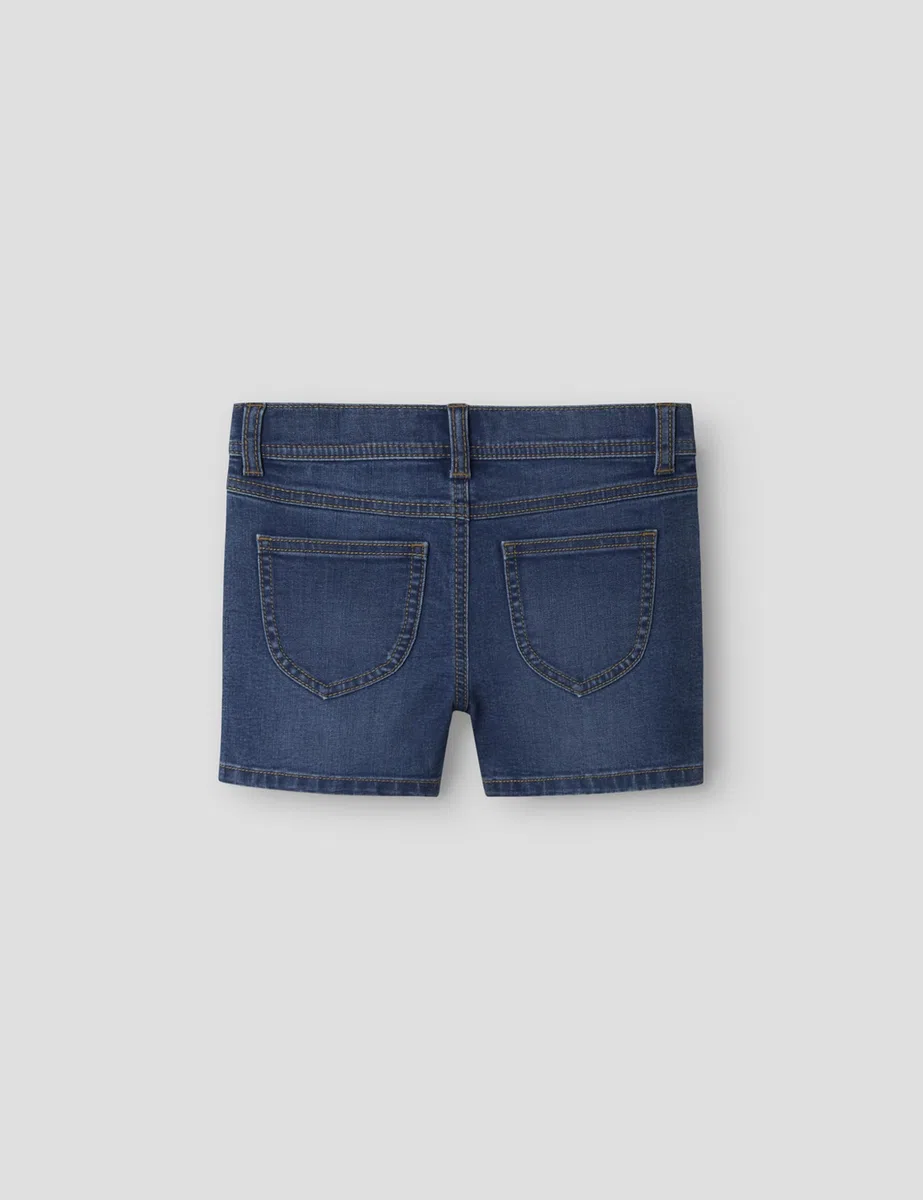 Nkfsalli Slim Dnm Shorts 3398-ic TB - Nkfsalli Slim Dnm 3398-Ic TB - Pantalones Cortos Niñas
