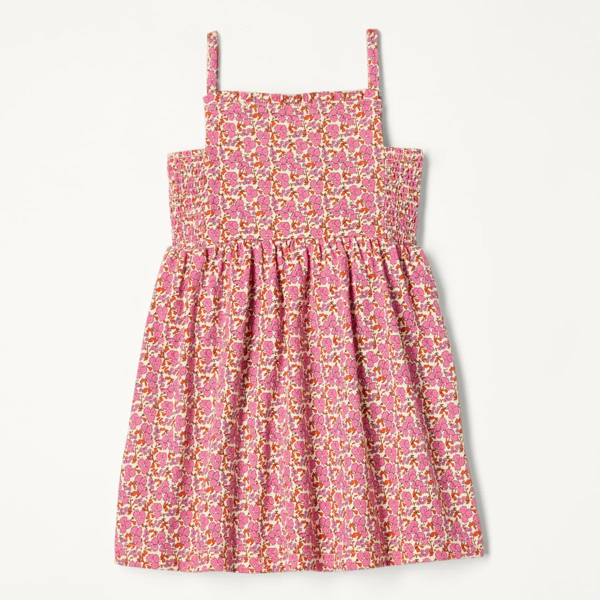 Amazon Essentials Niñas Vestido Midi de Algodón con Tirantes