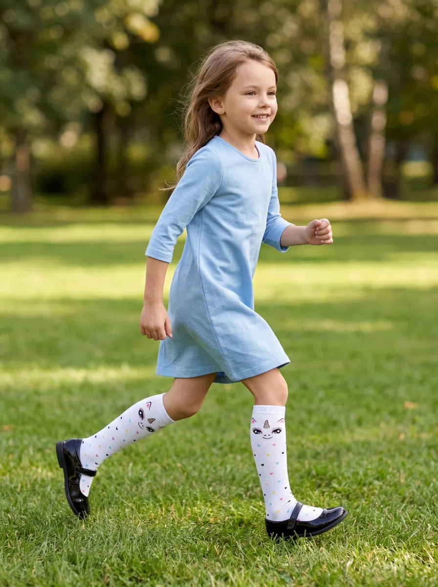 TupTam Calcetines Hasta la Rodilla para Niñas Pack de 3