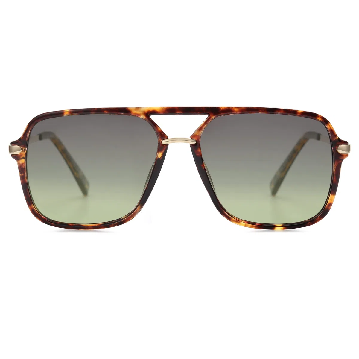 SOJOS Gafas de Sol Retro para Mujeres Hombres, Lentes de Policarbonato, Gafas de Sol Rectangulares de Moda Sombra años 90 SJ2229