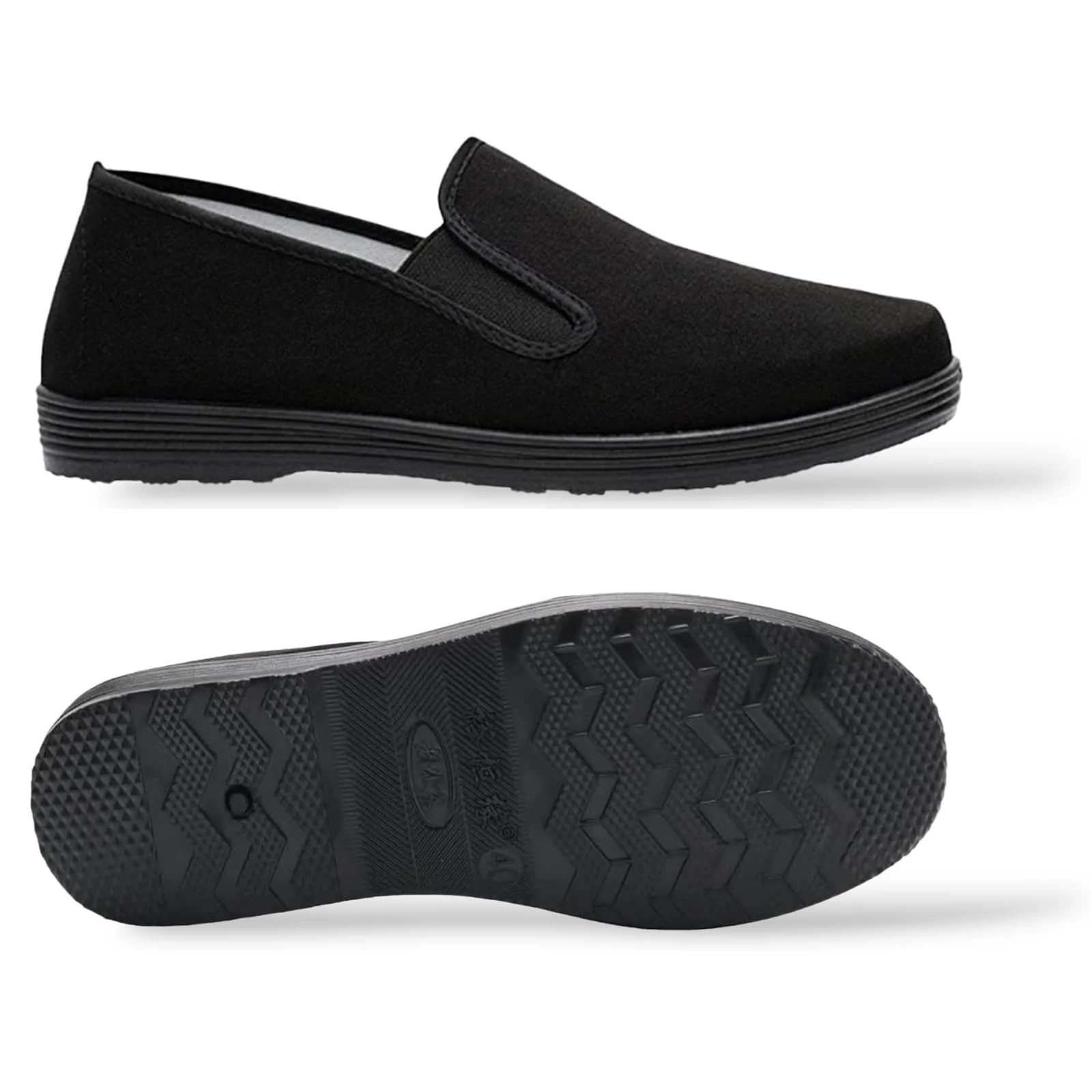 Zapatos Kung Fu Canvas Calzado Tai Chi Wushu Gongfu de Lona para Artes Marciales Chinas Tradicionales Zapatillas Unisex Flexible