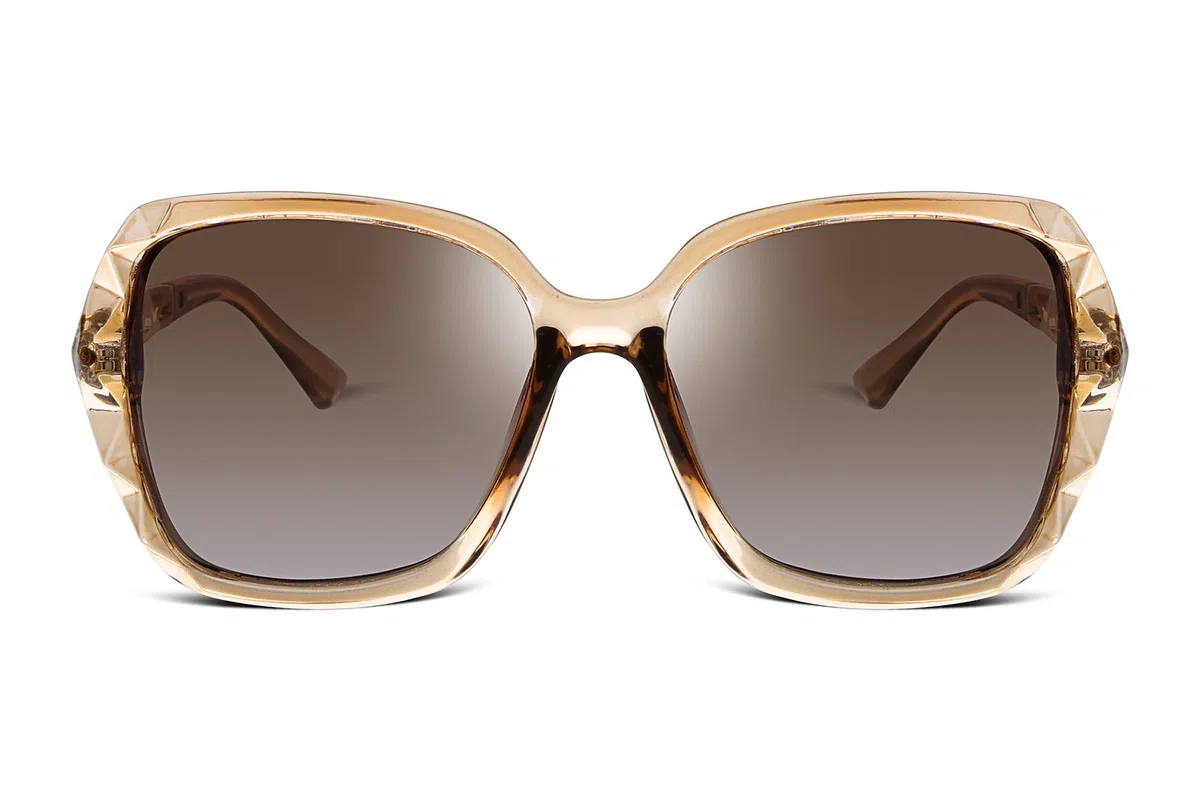 FEISEDY Gafas de Sol Polarizadas Mujer Protección UV400 Moda Clásico Retro Gafas de Sol GrandesTamaño B2289
