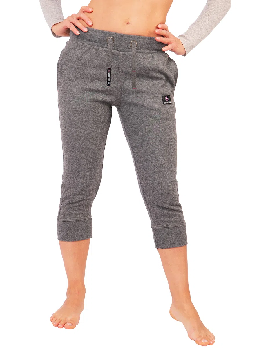 Northster Pantalón deportivo Capri 3/4 para mujer