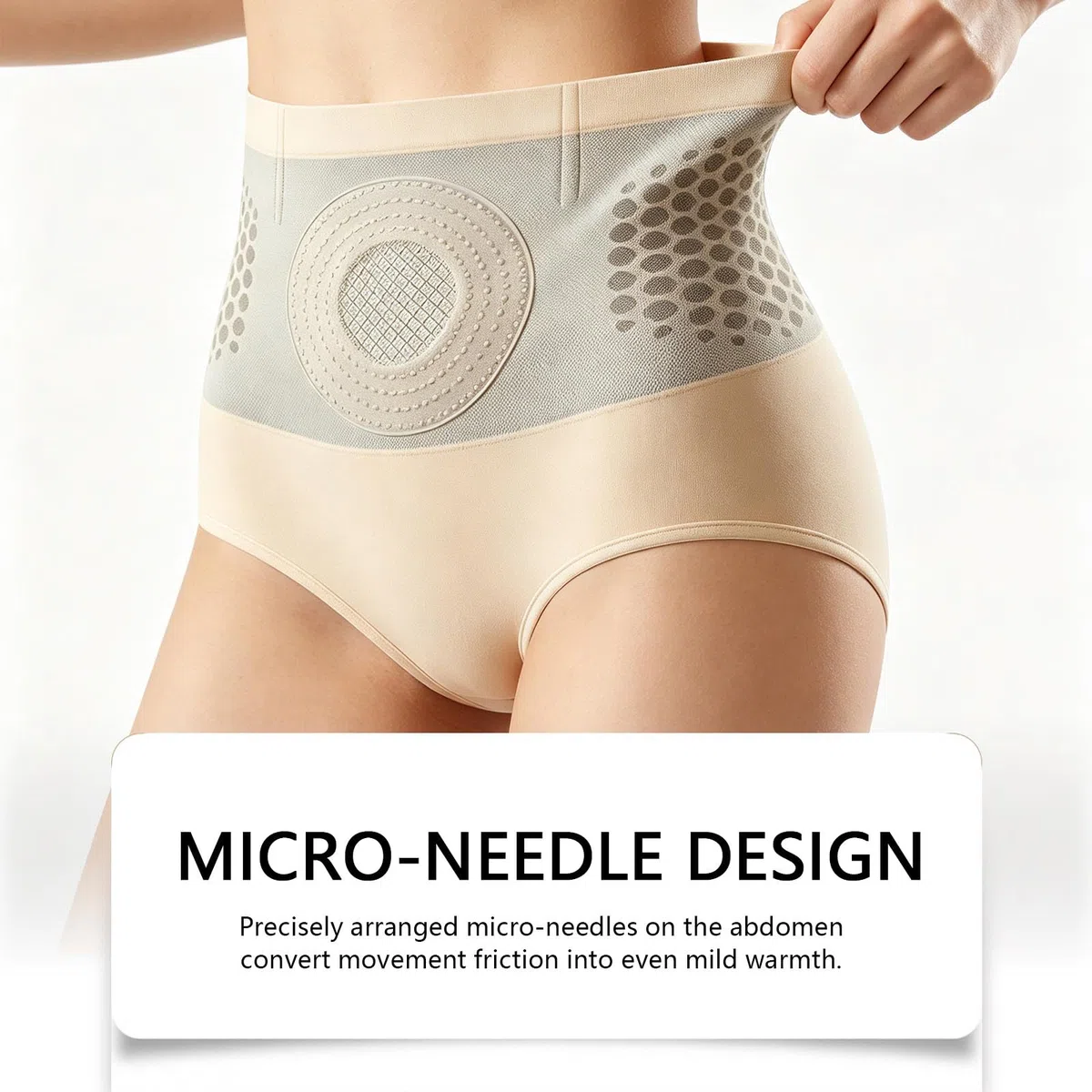 Genérico Pantalones Cortos termogénicos para Esculpir quemagrasas Pantalones Cortos moldeadores de Cuerpo con Control de Barriga de Cintura Alta para Mujeres para Uso Diario Pantalones de Yoga