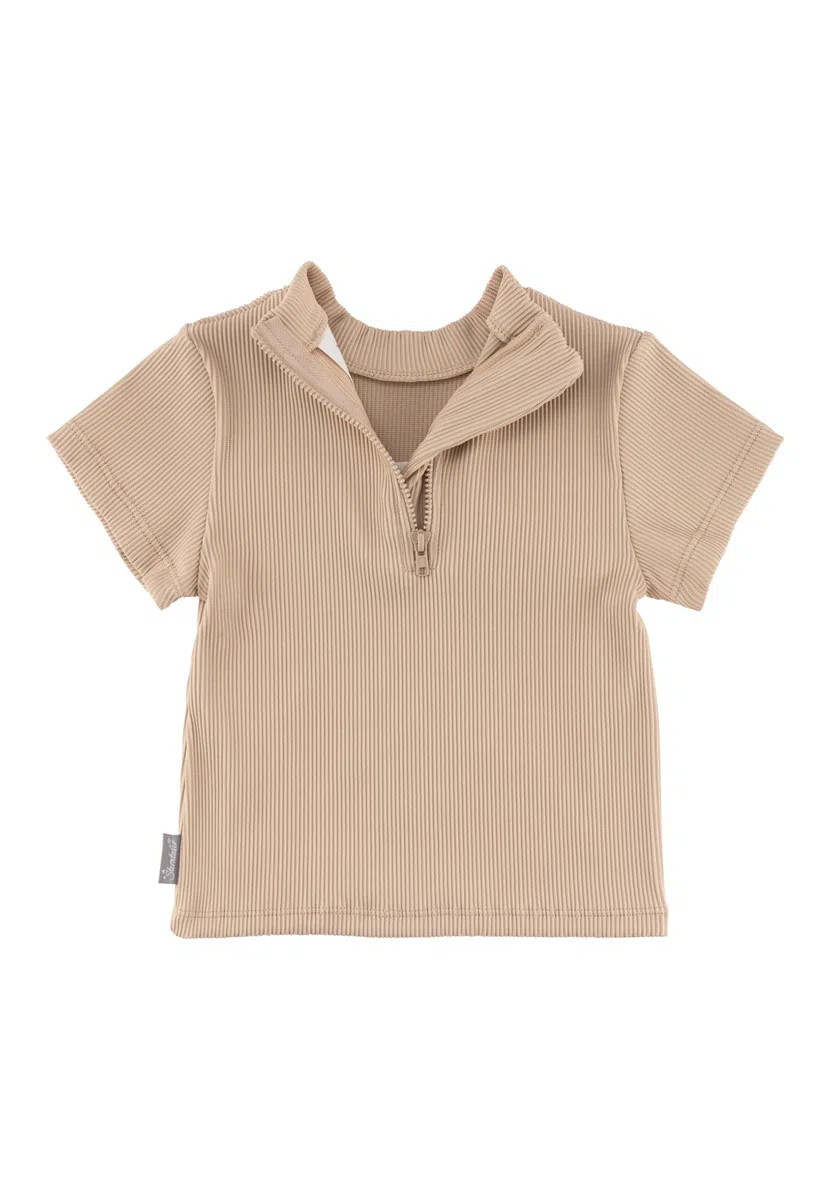 Sterntaler Badeshirt Kurzarm Rippe Juego de Camisa para Nadar Unisex bebé