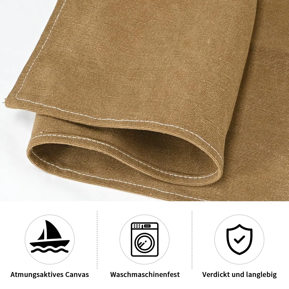 KOOOGEAR Delantal multifuncional de lona, delantal de trabajo, delantal de soldadura, delantal de cocina para barbacoa, cinturón creable, adecuado para cocina, jardín, forja, taller