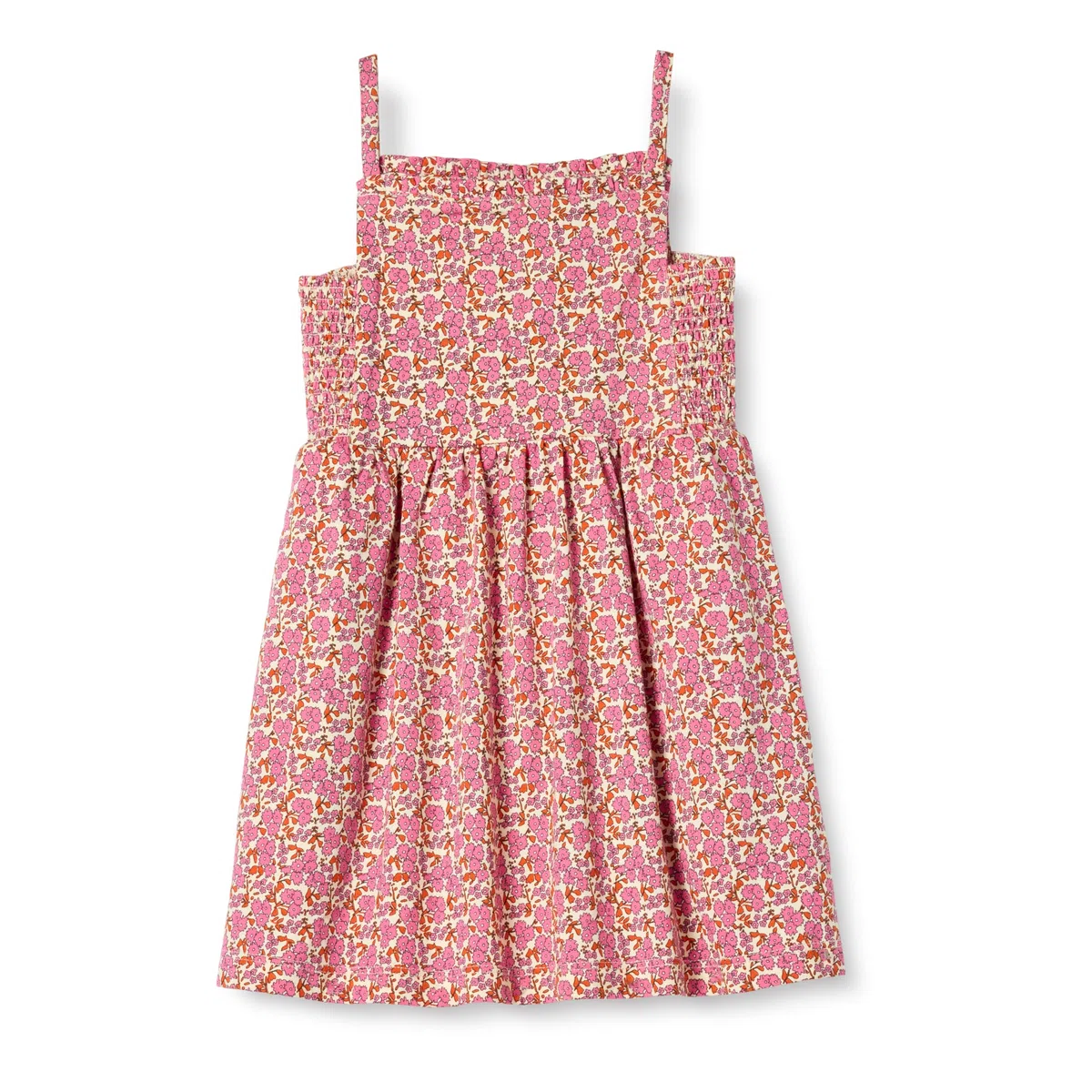 Amazon Essentials Niñas Vestido Midi de Algodón con Tirantes