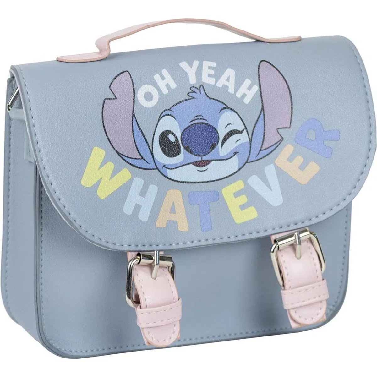 Stitch Bolso Azul 18.5 x 16.5 x 5.3 cm