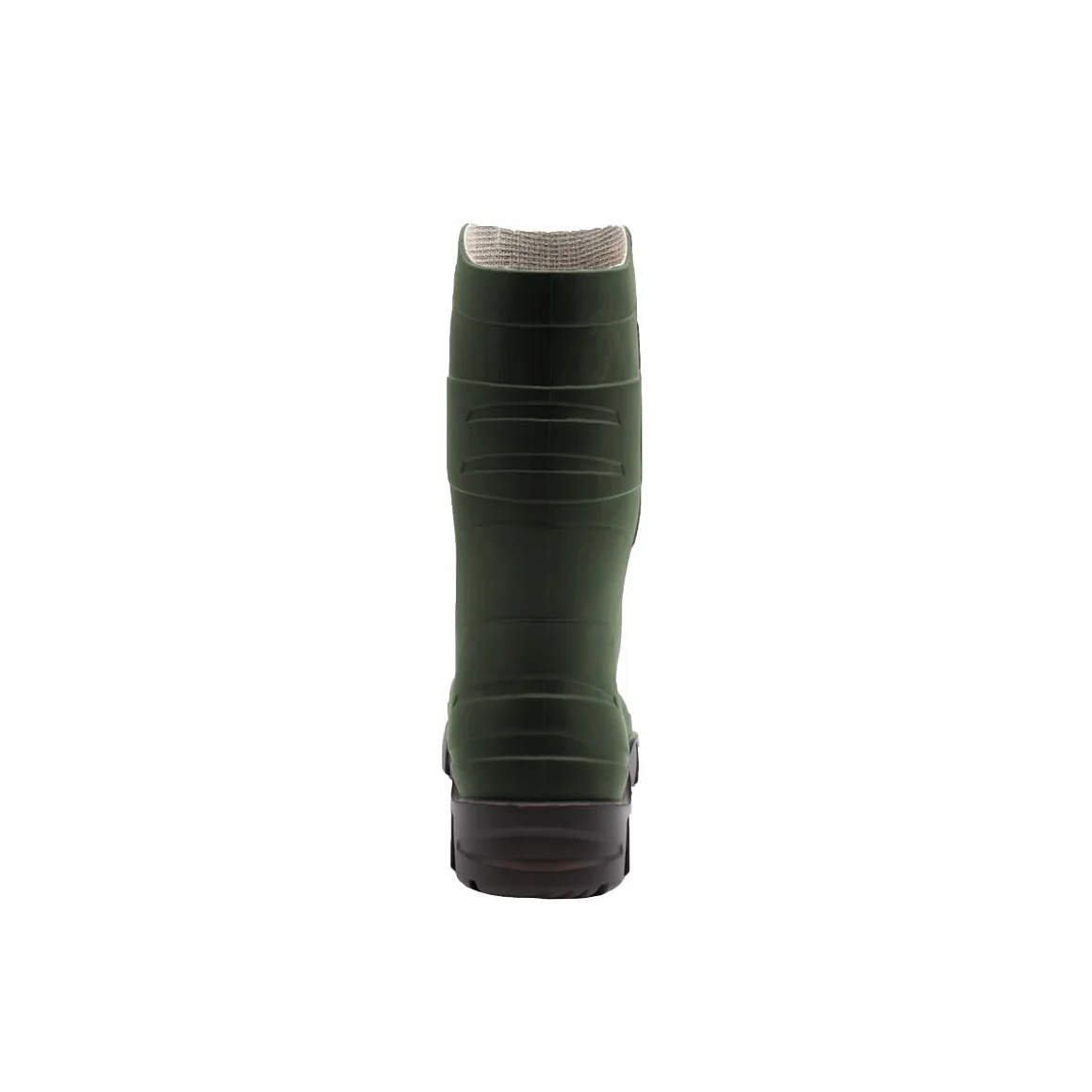 DUNLOP Botas de caucho Dee Calf – Botas de agua de caña media para mujer y hombre – Impermeables, ligeras y cómodas – Verdes – Tallas 41