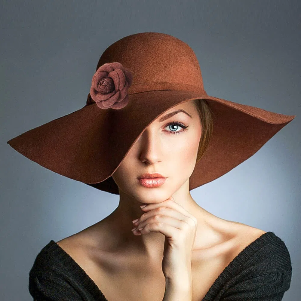 Broche de flores, 6 unidades, pinzas de flores para mujer, pinzas de flores de camelia, horquillas para el pelo, para niñas, mujeres, fiestas, playa, bodas