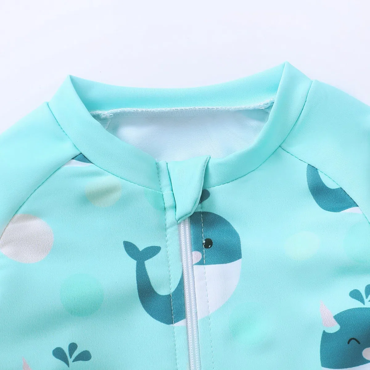 Generisch Ropa de protección solar infantil de manga larga Rashguard con bañador, gorro para bebés de 0 a 3 años, traje de verano para la playa, piscina, Pascua, bebé