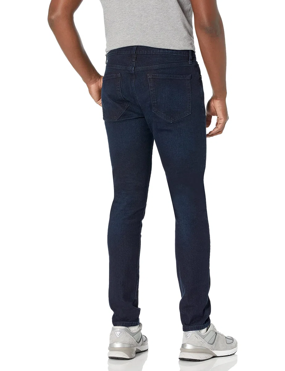 Amazon Essentials Pantalones Informales de Estilo Chino, Elásticos y de Corte Clásico Hombre
