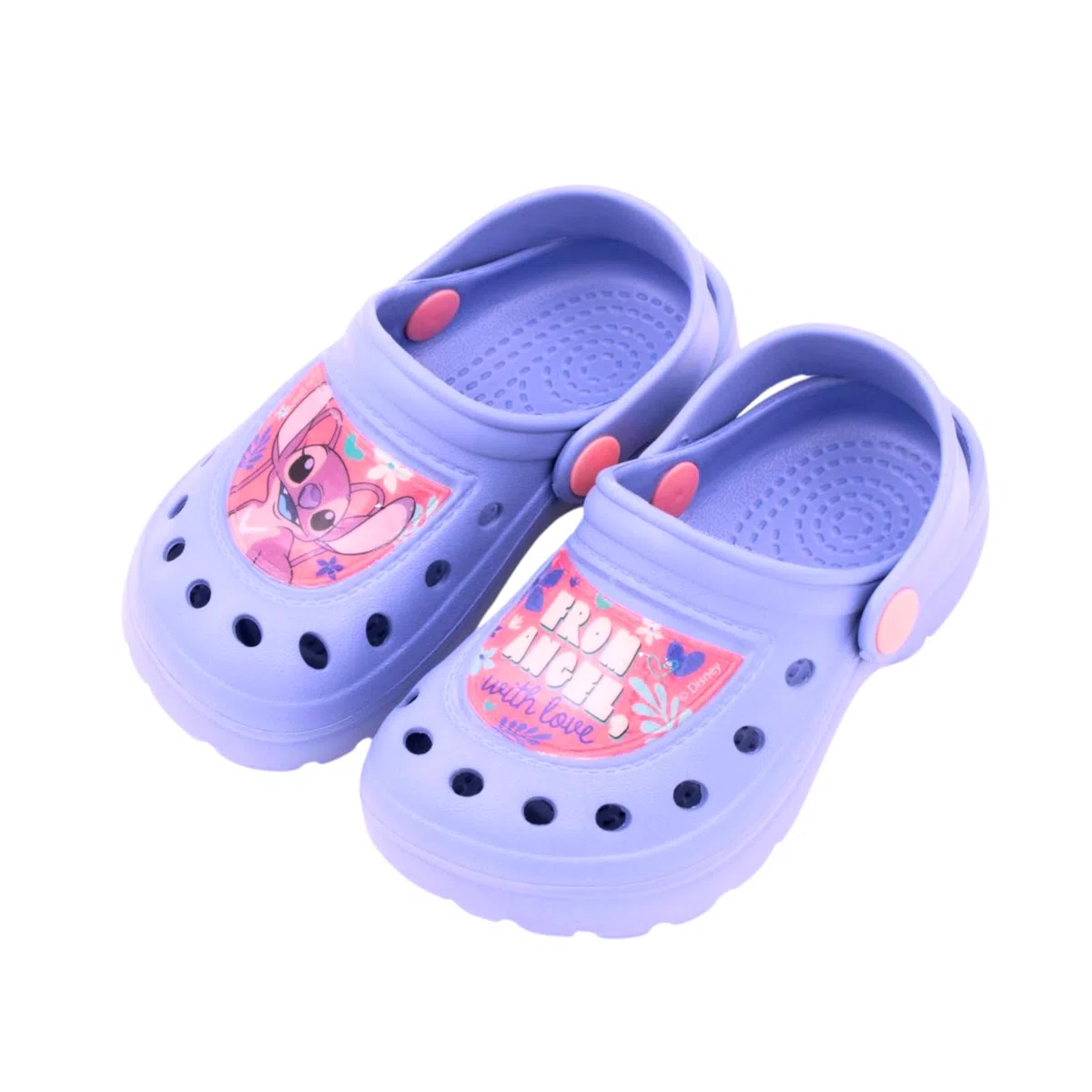 Disney Stitch y Angel Zuecos para Niñas, Sandalias Angel y Stitch Sandalias de Verano, Tallas EU 22 a 33