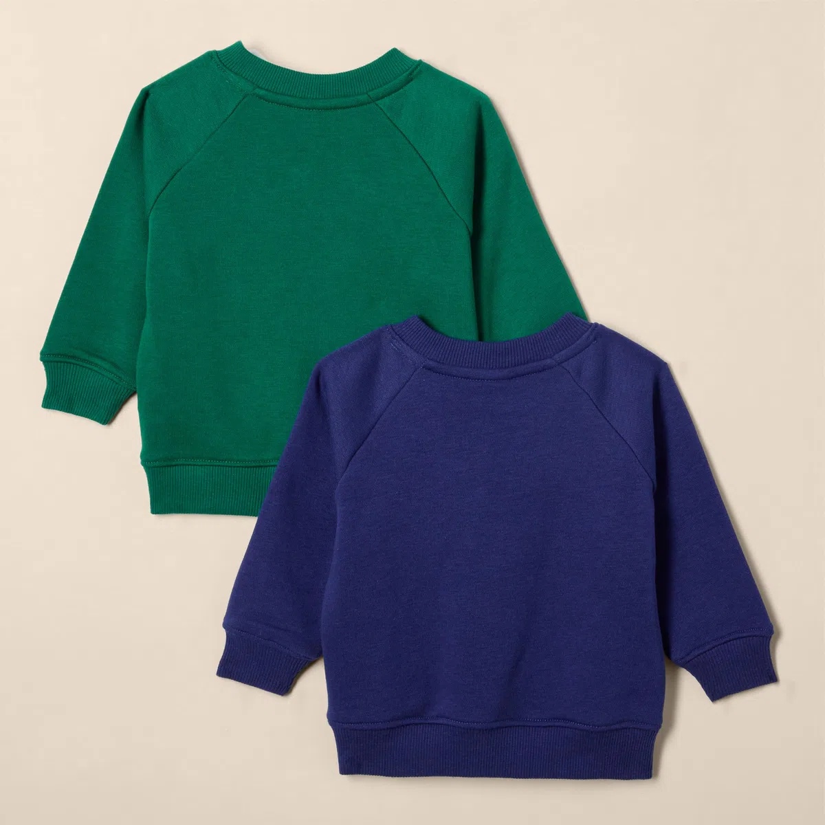Amazon Essentials Sudadera de Cuello Redondo de Rizo Francés Unisex Bebé y Niños Pequeños, Pack de 2