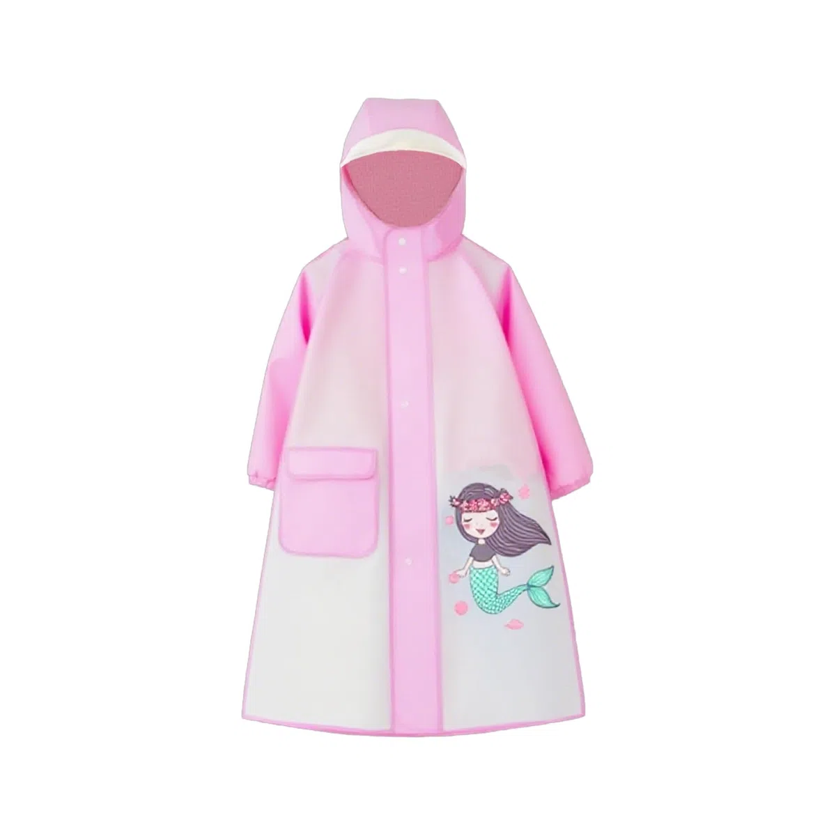 1 Piezas Infantiles Impermeable Chubasquero, Poncho Lluvia con Capucha, EVA Ponchos Lluvia Niños, Reutilizable, para Ciclismo Aire Libre, Camping, Viajes y Pesca (Púrpura)