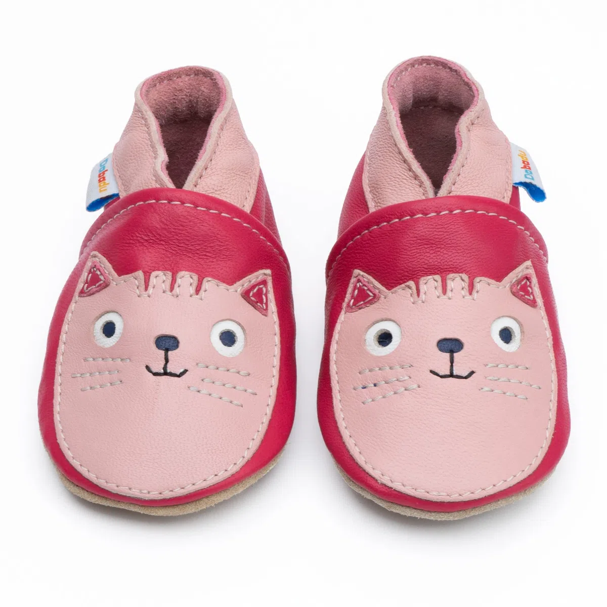 Dabadu Zapatitos Bebe en Cuero con Suela Blanda - Calzado Bebe - Patucos Bebés - Zapatos Primeros Pasos