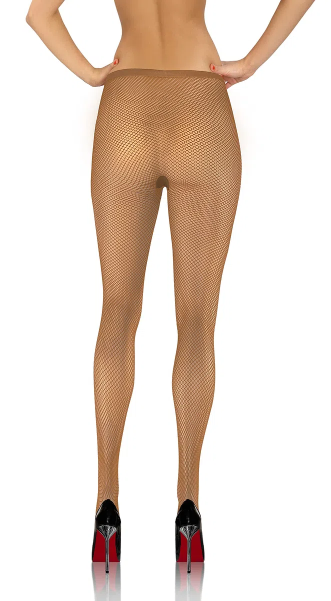 Sesto Senso 2 pares de Medias de Rejilla de Malla Pequeño Para Mujer Parte de Bragas de Rejilla de Cintura Alta