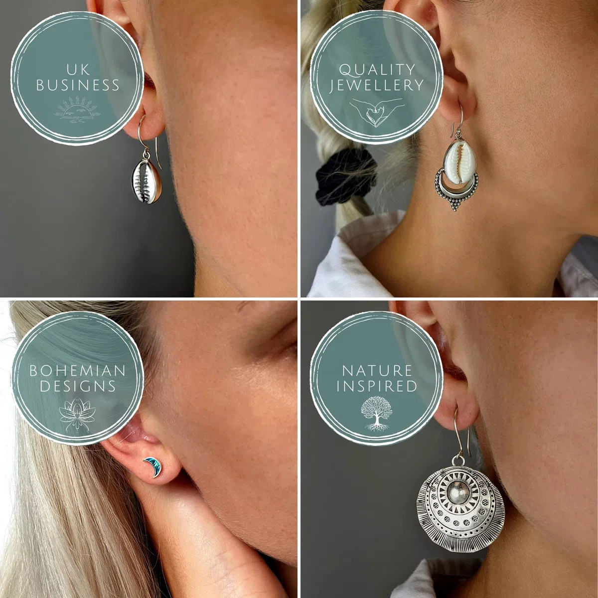 81stgeneration Pendientes Dilatadores Falsos de Cuerno Negro con Espiral Larga para Mujer | Pendientes Tribales | Camillas de Orejas Falsas con Garra Curva para Hombre | Joyería Gótica Emo Punk