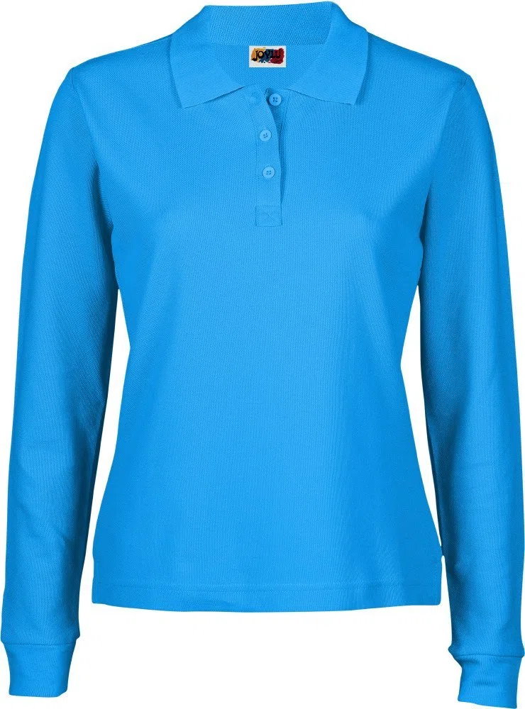 Polos Manga Larga Mujer 100% ALGODÓN