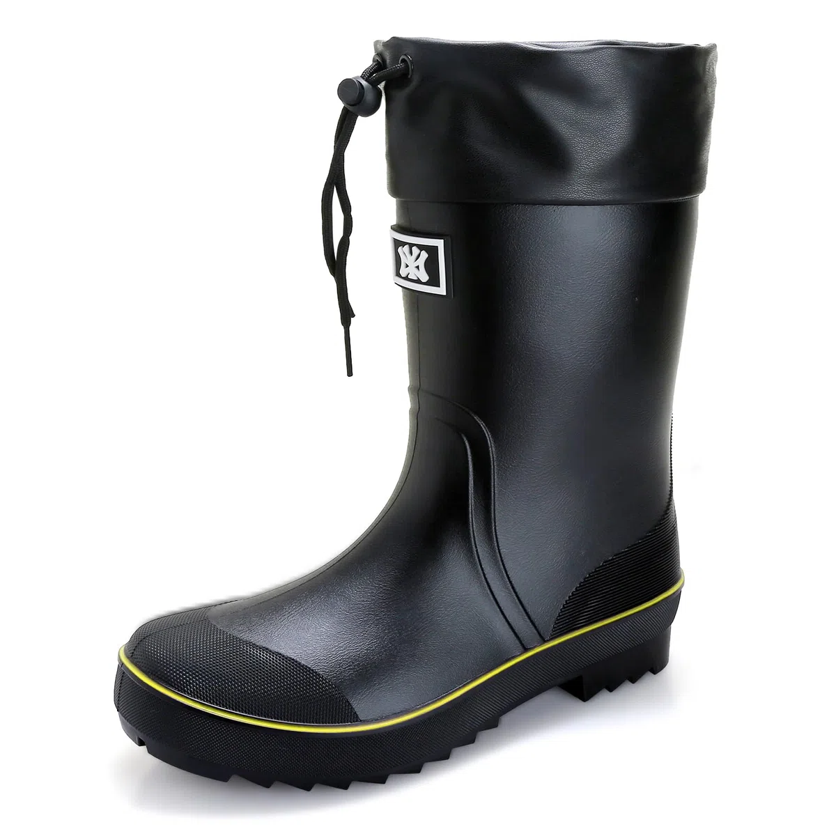 Botas de Seguridad Para Hombre, Adulto al Aire Libre Botas de Agua, Muy Cómodas y Antideslizante Calzado Impermeable